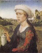 Roger Van Der Weyden Mary Magdalene France oil painting artist